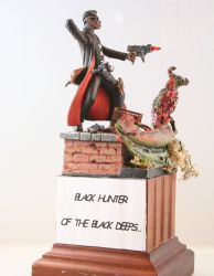 Sergio 'ente per ente' PALUMBO - Black Hunter of the Black Deeps in 54 mm. - 1 